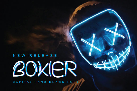 Bokier: A Playful Modern Display Font for Creative Brands