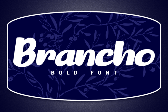 Brancho: A Bold Display Font for Editorial Creativity