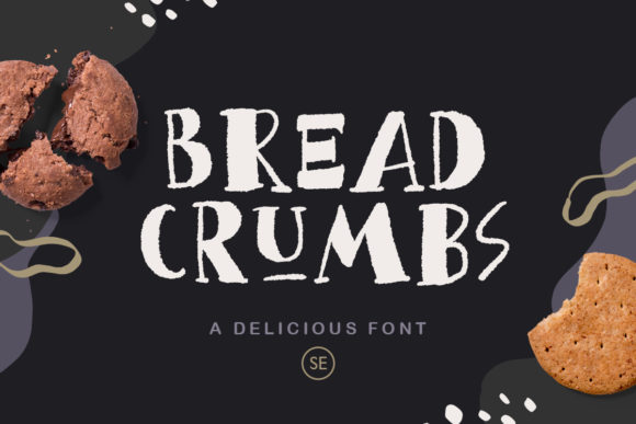 Bread Crumbs Font for Editorial Design