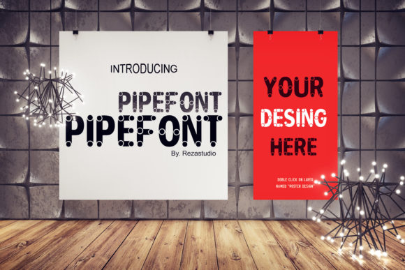 Bring Playfulness to Your Campaigns with the Pipe Font