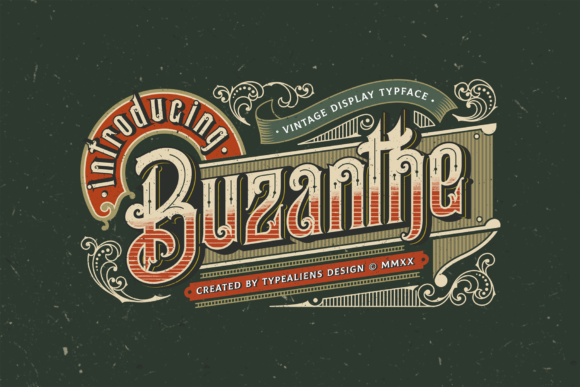 Buzanthe Font for Professional Branding