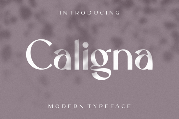 Caligna Font for Handmade Creations