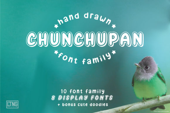 Chunchupan: A Display Font for Bold Visual Impact