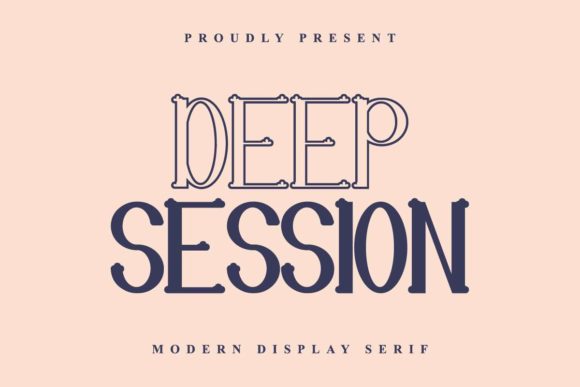 Deep Session: A Designer's Take on a Bold Display Font