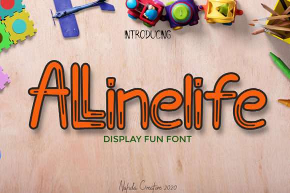 Discover Allinelife: A Versatile Display Font for Modern Branding