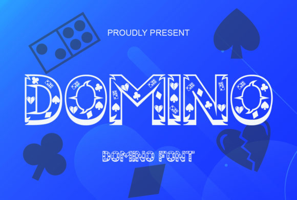 Domino: A Playful Display Font for Bold Branding