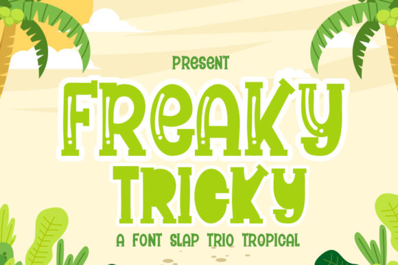 Freaky Tricky Font for Eye-Catching Campaigns