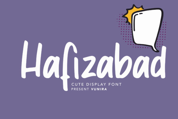 Hafizabad Font Review: A Joyful Display Typeface for Creative Projects