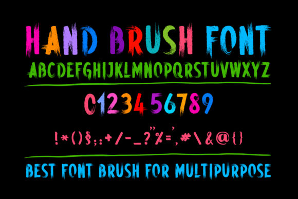 Hand Brush: A Display Font That Elevates Web Design