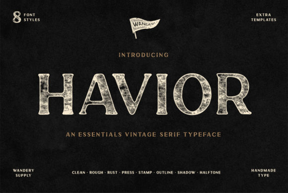 Havior Font for Bold Brand Visuals