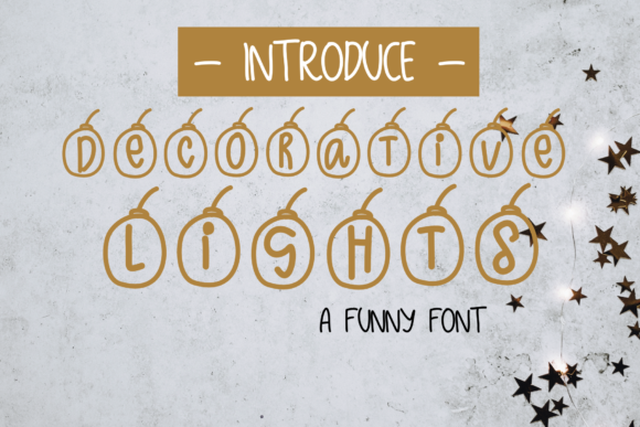 How Decorative-lights Font Transformed My Brand’s Visual Identity
