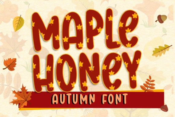 Maple Honey: A Display Font with a Warm and Friendly Presence