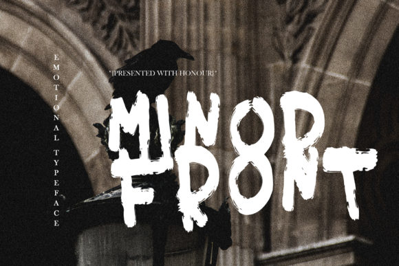 Minor Front: A Bold Display Font for Digital Impact