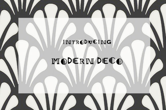 Modern Deco: A Designer’s Take on a Display Font