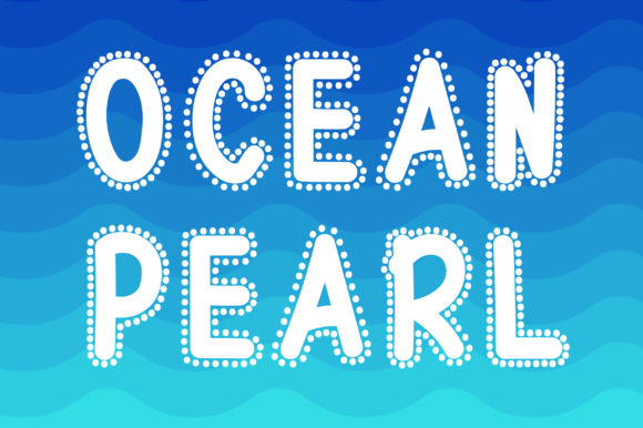 Ocean Pearl Font for Web Design Projects