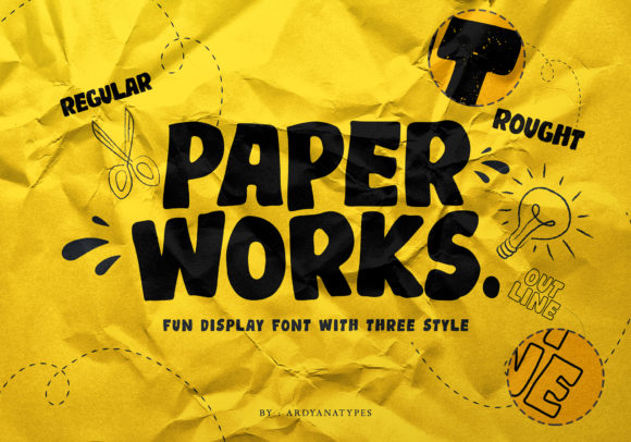 Paper Works Font Review for Web Design