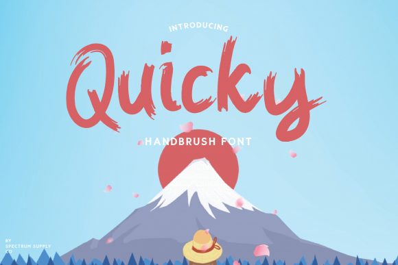 Quicky: A Sweet Display Font for Web Design