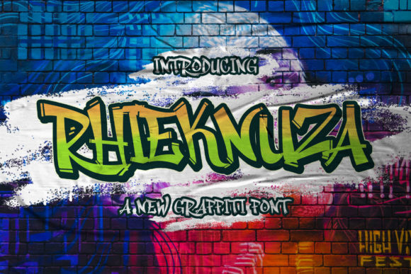 Rhieknuza: A Display Font That Elevates Digital Design