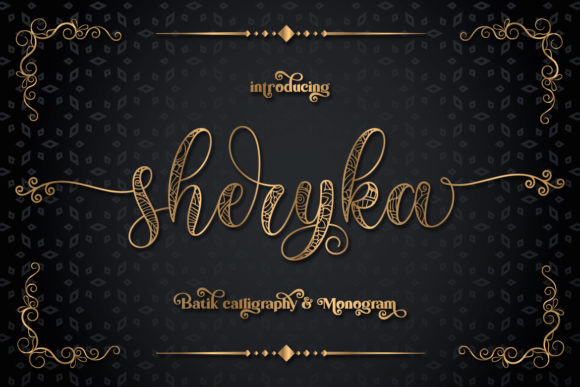 Sheryka: A Handwritten Font for Modern Web Design
