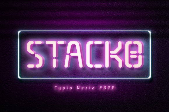 Stacko: A Display Font for Bold Visual Statements