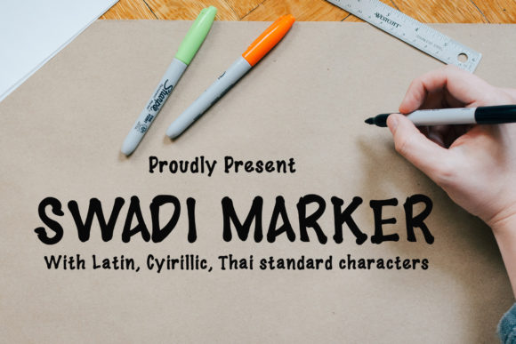 Swadi Marker: The Font That Speaks to Your Campaign