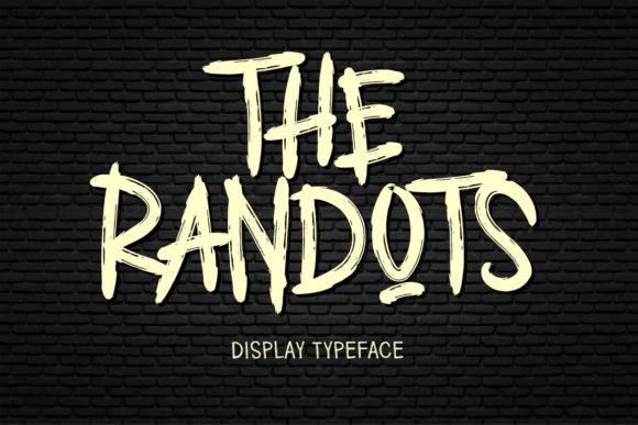 The Randots: A Bold Display Font for Eye-Catching Branding