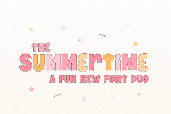 The Summertime Font for Web Design Projects