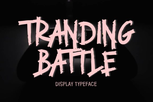 Tranding Battle Font for Bold Digital Campaigns