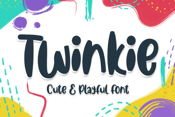 Twinkie Font: A Joyful Touch for Your Campaign Designs