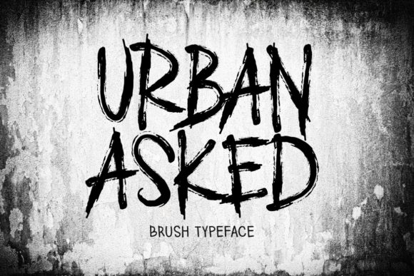 Urban Asked: A Quirky Display Font for Web Design